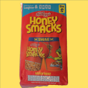 SWAG Kellog's Honey Smacks Cereal Men's Small Boxer Briefs